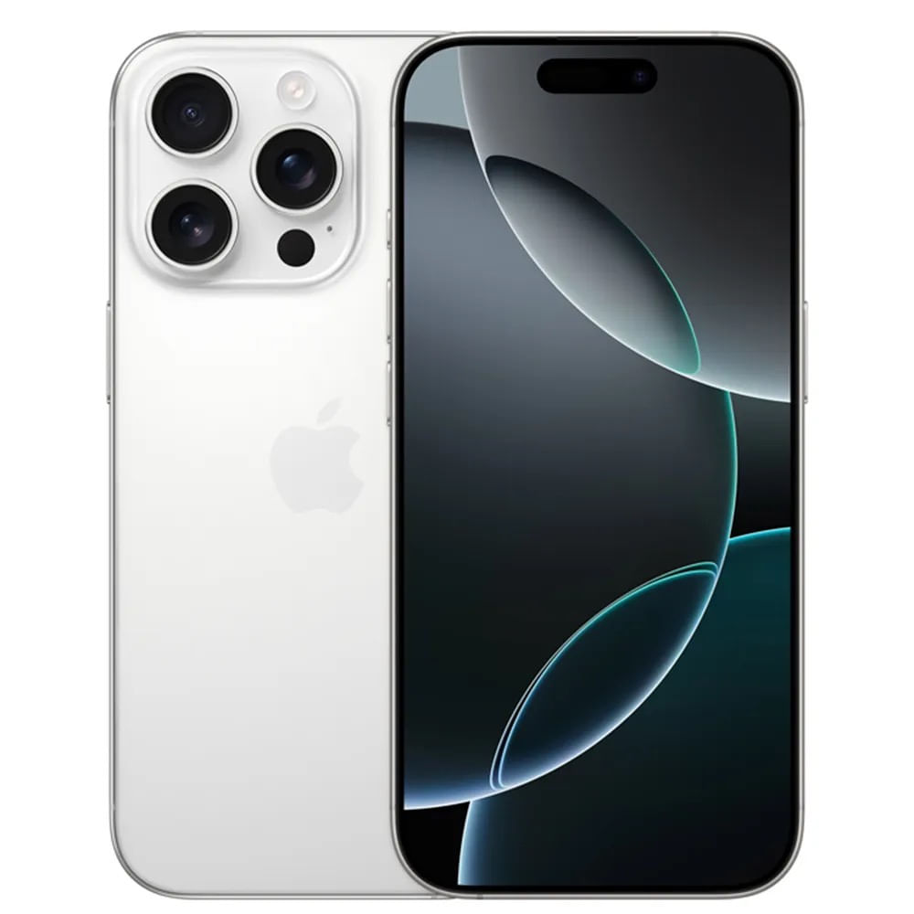 Encontraproduto.com.br - iPhone 16 Pro Apple (128GB) Titânio Branco, Tela de 6,3