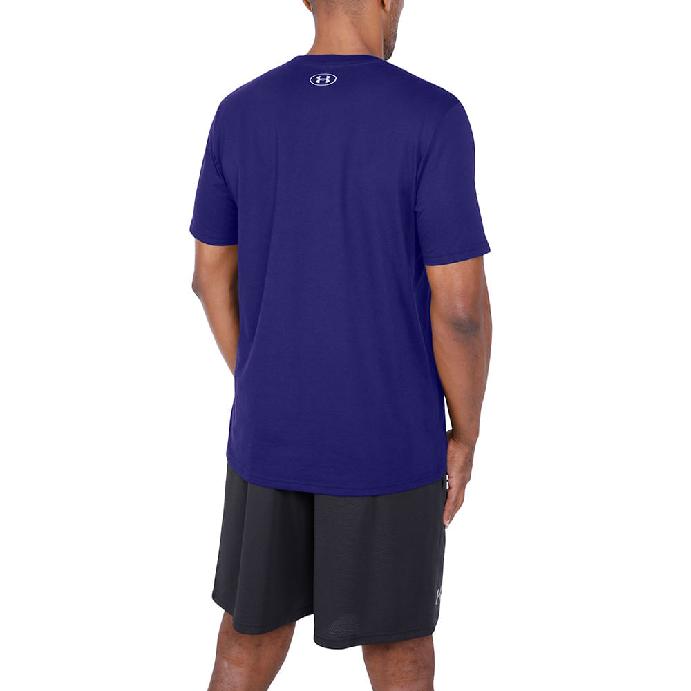 Encontraproduto.com.br - Camiseta de Treino Masculina Under Armour Big Logo 2.0 SS Lam