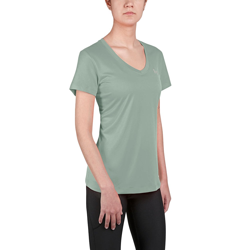 Camiseta de Treino Feminina Under Armour Tech Short