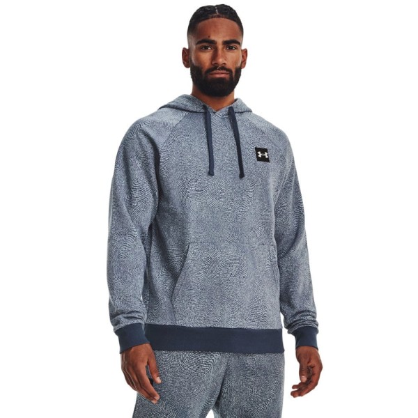 Encontraproduto.com.br - Blusa Moletom de Treino Masculina Under Armour Rival Fleece Printed HD