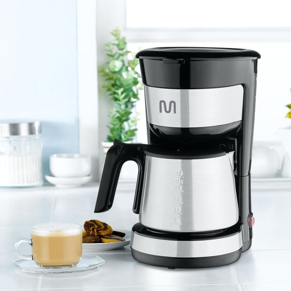 Encontraproduto.com.br - Cafeteira Elétrica, Jarra Inox Com Colher Dosadora 127V-900W Multi - BE035OUT [Reembalado]