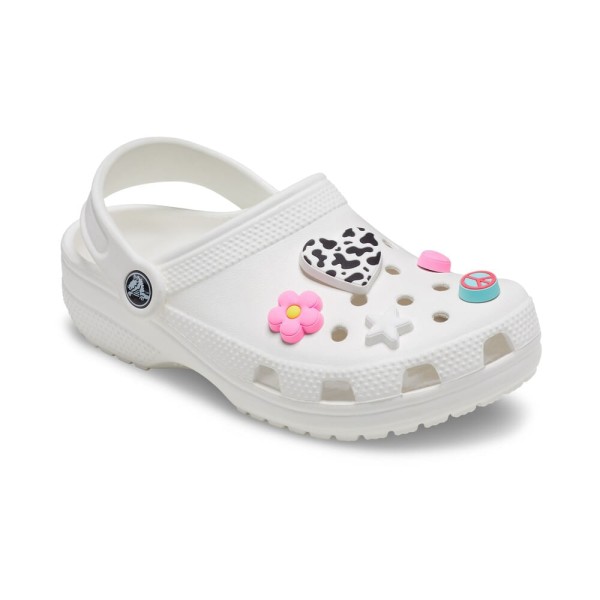 Encontraproduto.com.br - Jibbitz™ Crocs Ícones Femininos - Embalagem com 5 Peças