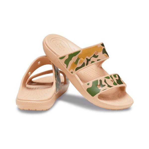 Encontraproduto.com.br - Sandália Crocs Classic Printed Camo Sandal