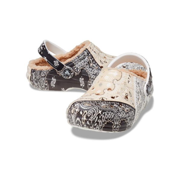 Encontraproduto.com.br - Sandália Crocs Classic Lined Bandana Clog