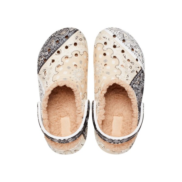 Encontraproduto.com.br - Sandália Crocs Classic Lined Bandana Clog
