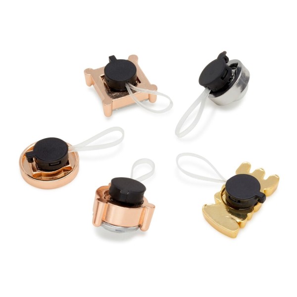 Encontraproduto.com.br - Jibbitz™ Para tira da sandália Vibe Pack com 5 Peças