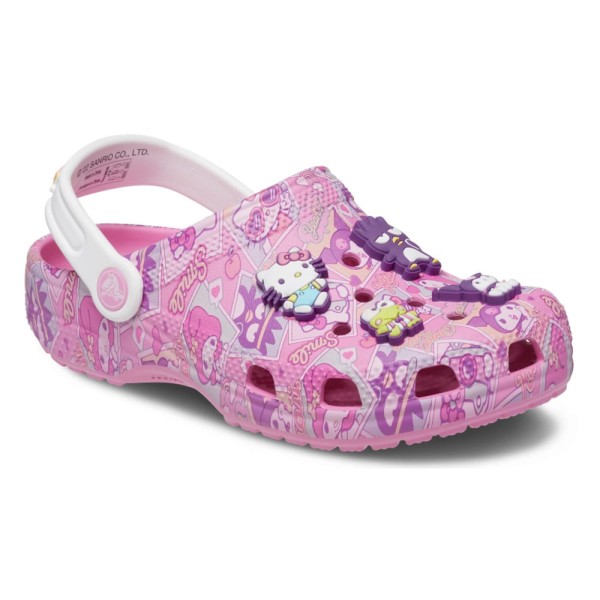Encontraproduto.com.br - Sandália Crocs Classic Hello Kitty Clog Infantil