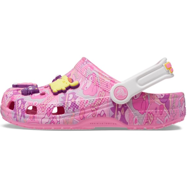Encontraproduto.com.br - Sandália Crocs Classic Hello Kitty Clog Infantil