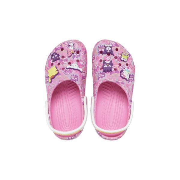 Encontraproduto.com.br - Sandália Crocs Classic Hello Kitty Clog Infantil