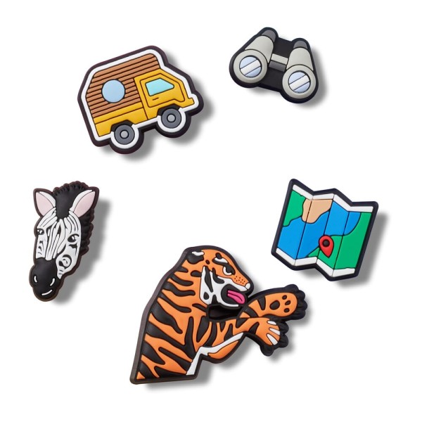 Jibbitz™ Safari Pack com 5 peças