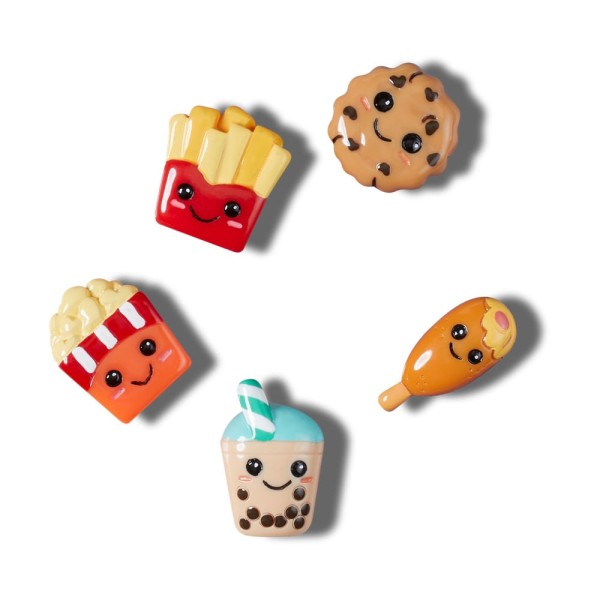 Encontraproduto.com.br - Jibbitz™ Comidinhas Pack com 5 peças 5 PACK