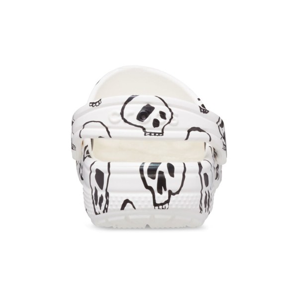 Encontraproduto.com.br - Sandália Crocs Classic Skull Print Clog Infantil