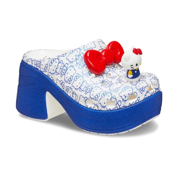 Encontraproduto.com.br - Sandália Crocs Hello Kitty Siren Clog
