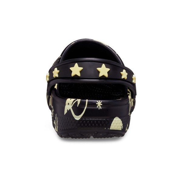 Encontraproduto.com.br - Sandália crocs classic glow space clog t black