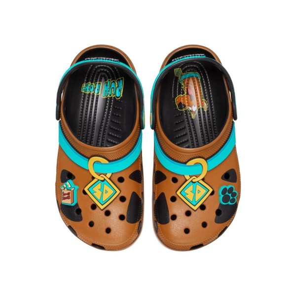 Encontraproduto.com.br - Sandália crocs scooby-doo classic clog black