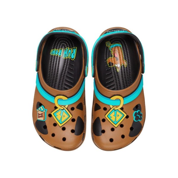 Encontraproduto.com.br - Sandália crocs scooby-doo classic clog k black