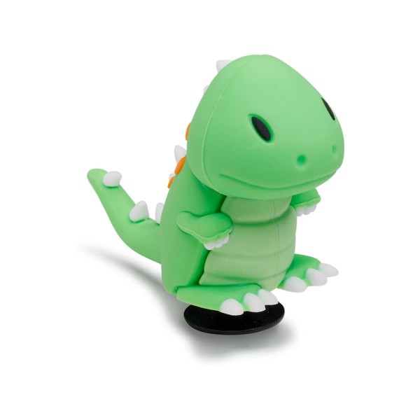 Encontraproduto.com.br - Jibbitz™ Dinossauro Verde 3D