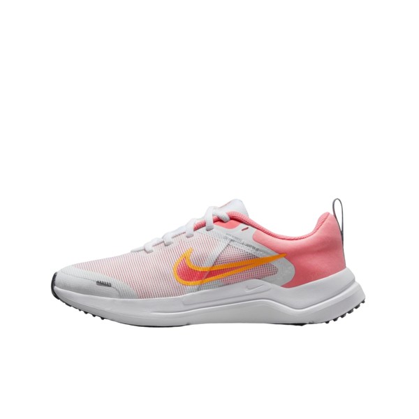 Encontraproduto.com.br - Tênis Nike Downshifter 12 Next Nature Gs Infantil - Branco/Rosa