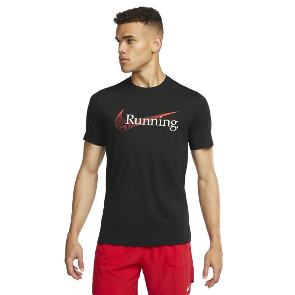 Camiseta Nike Dri-Fit Heritage Masculina - Preta