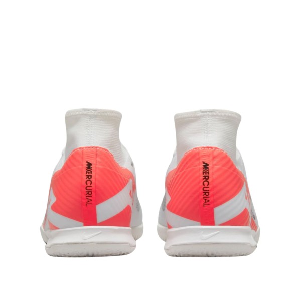 Encontraproduto.com.br - Chuteira Futsal Nike Zoom Mercurial Superfly 9 Academy Masculina - Branca/Vermelha