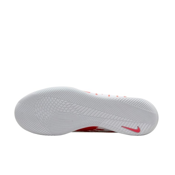 Encontraproduto.com.br - Chuteira Futsal Nike Vapor Mercurial 15 Club Masculina - Branca/Vermelha