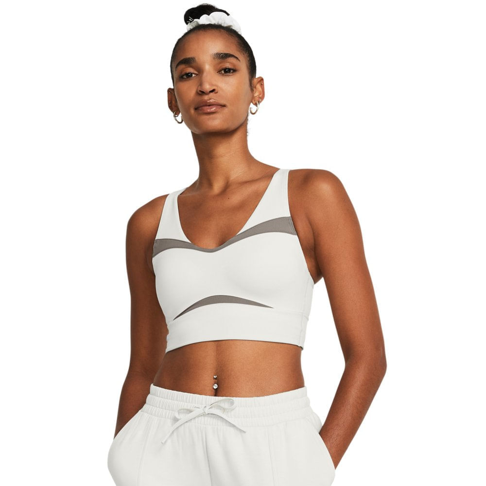 Top de Treino Feminino Under Armour Smartform Evolution Longline Mid