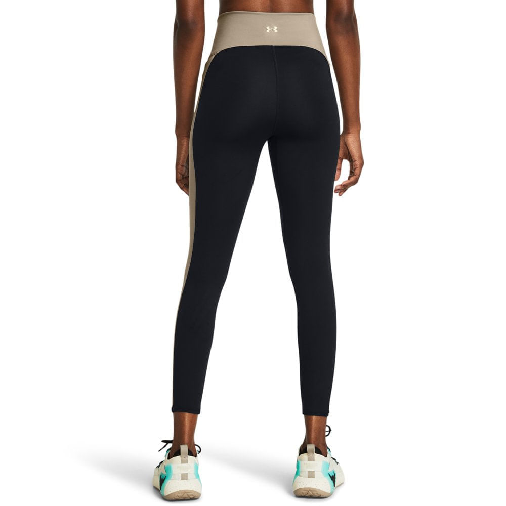 Encontraproduto.com.br - Legging de Treino Feminino Under Armour Project Rock Lets Go Colorblock