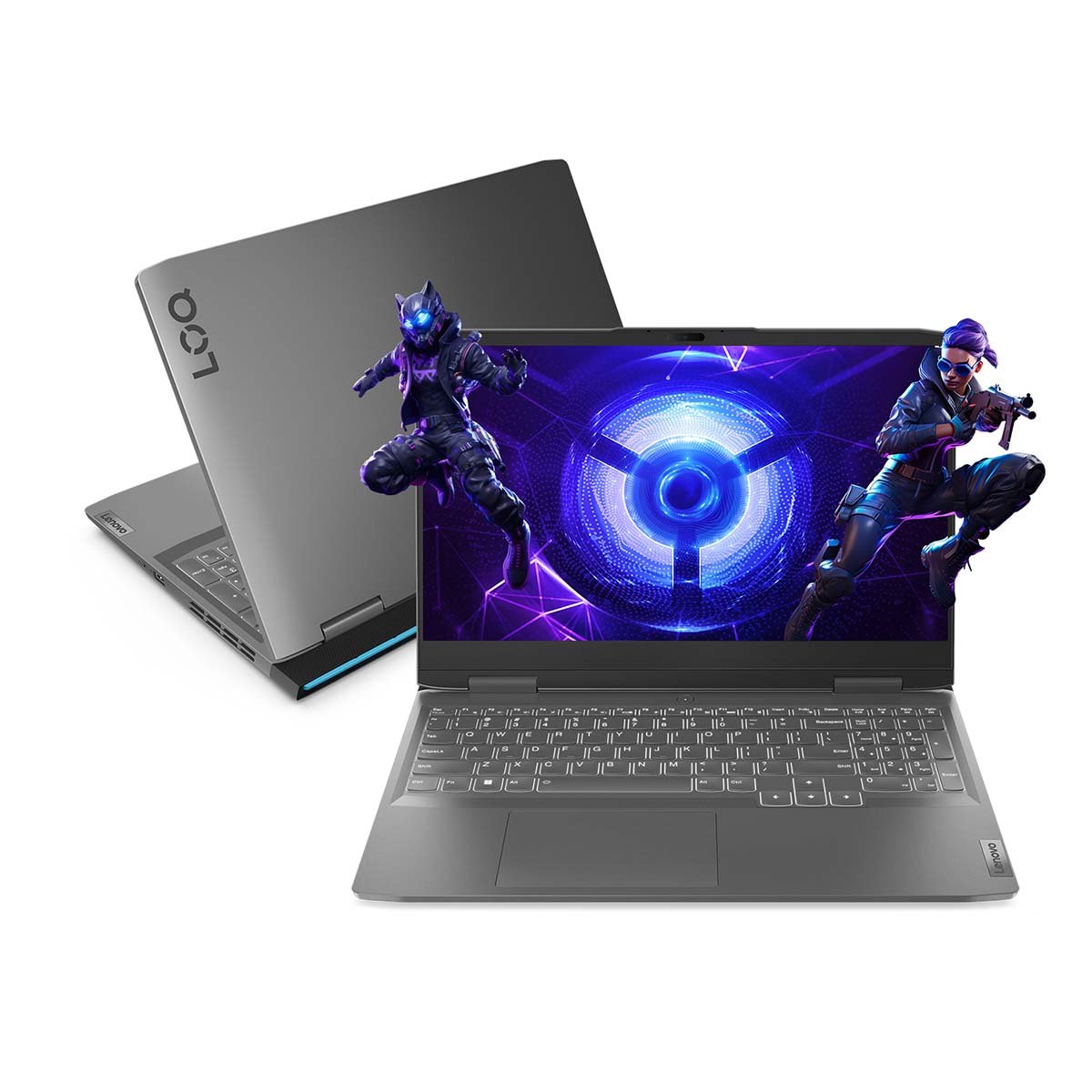 Encontraproduto.com.br - Notebook Gamer LOQ Core I5 12G 2.0GHz 16GB 512SSD M.2 15.6