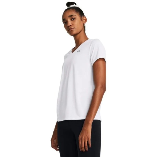 Encontraproduto.com.br - Camiseta Under Armour Tech Solid Feminina - Branca