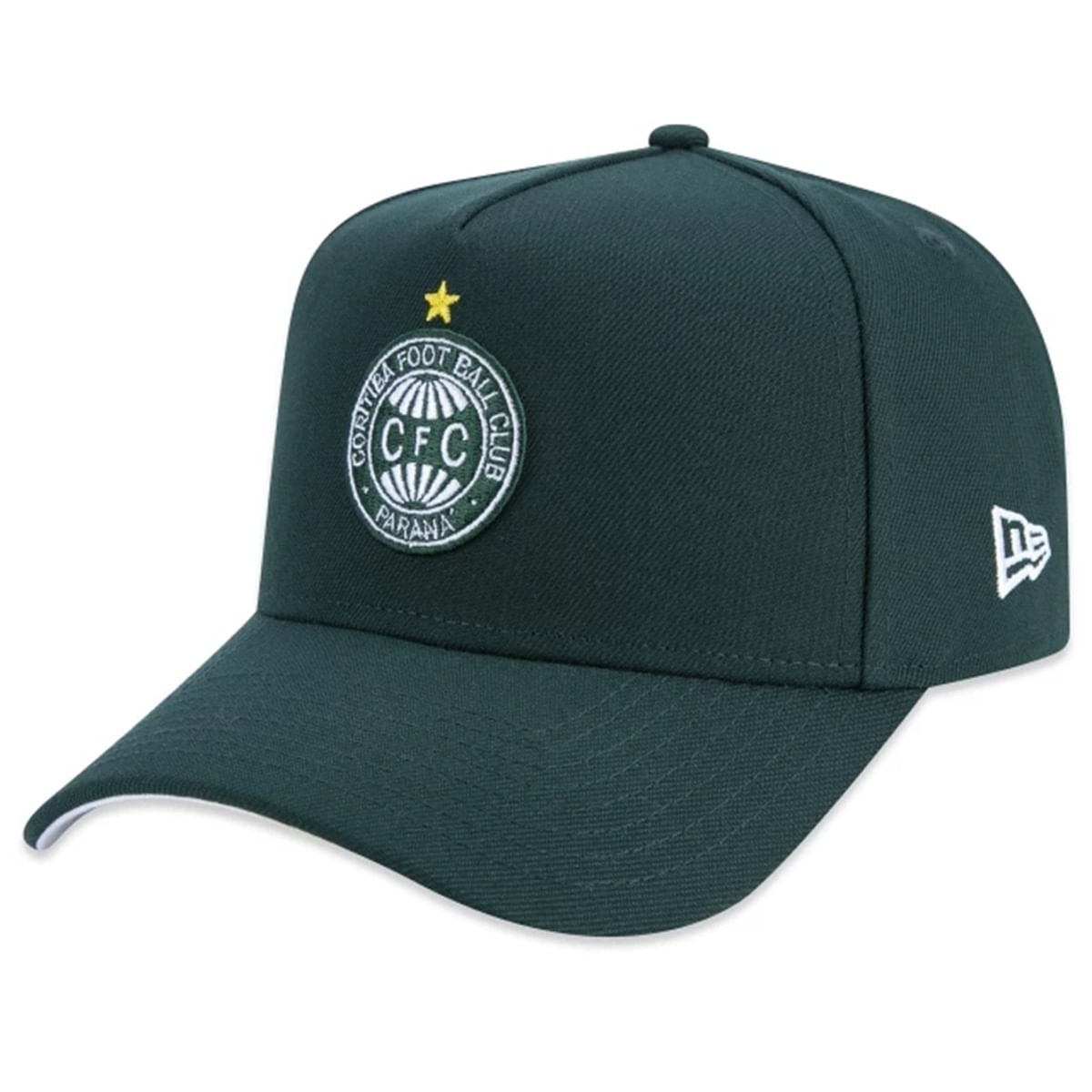 Boné New Era 9Forty A-Frame Coritiba Futebol Unissex - Verde