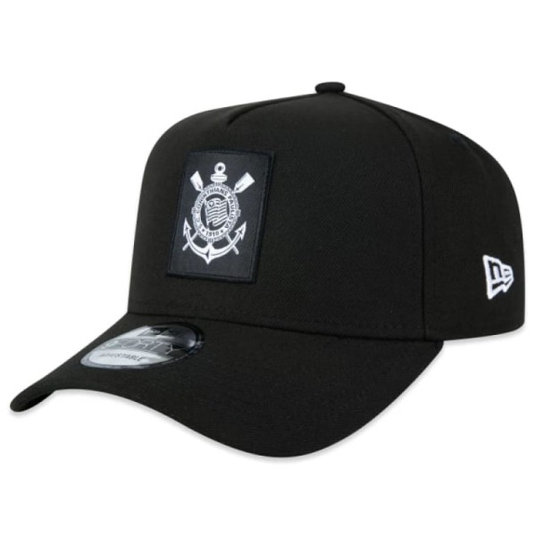 Encontraproduto.com.br - Boné New Era 940 Futebol Corinthians AF Patch Preto