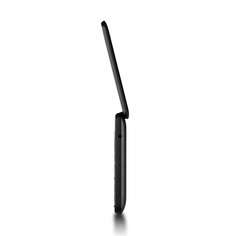 Encontraproduto.com.br - Celular Multilaser Flip Vita 3G Dual Chip com Botão SOS + Rádio FM + MP3 + Bluetooth + Câmera - Preto - P9140OUT [Reembalado]