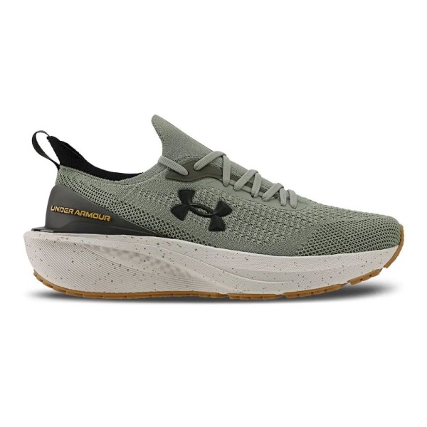 Tênis De Corrida Masculino N°41 Under Armour Charged Quicker 2 Verde E Preto (MP)