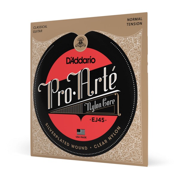 Encordoamento Para Violão Nylon DAddario Pro-Arte Nylon Core EJ45