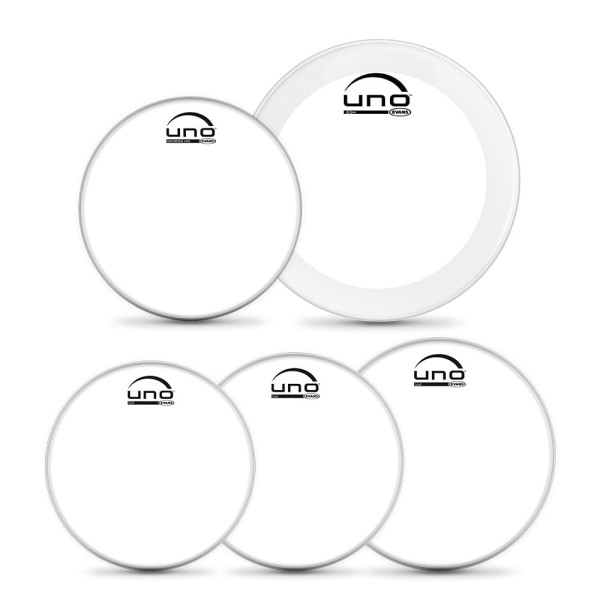 Encontraproduto.com.br - Kit De Peles Fusion Uno By Evans G2 Porosa UPG2CTF20