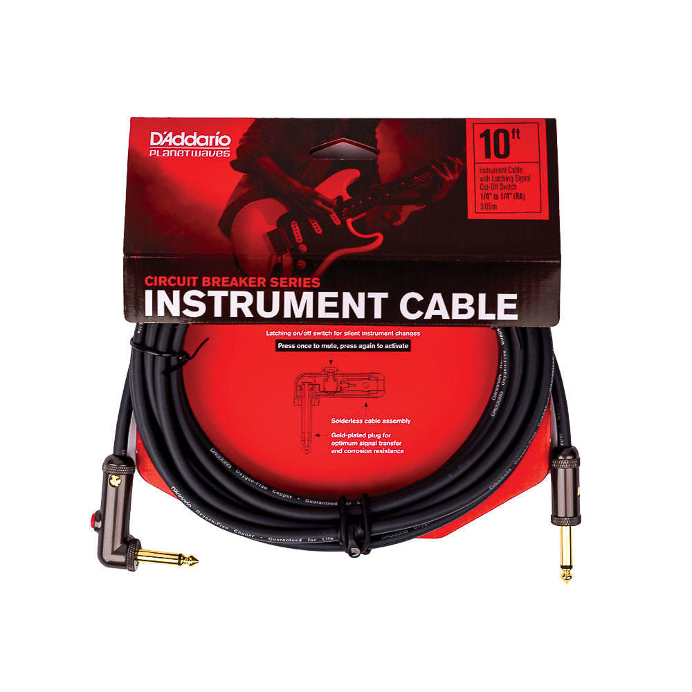 Encontraproduto.com.br - Cabo Para Instrumentos D Addario Circuit Breaker Pw-aglra-10 [f035]