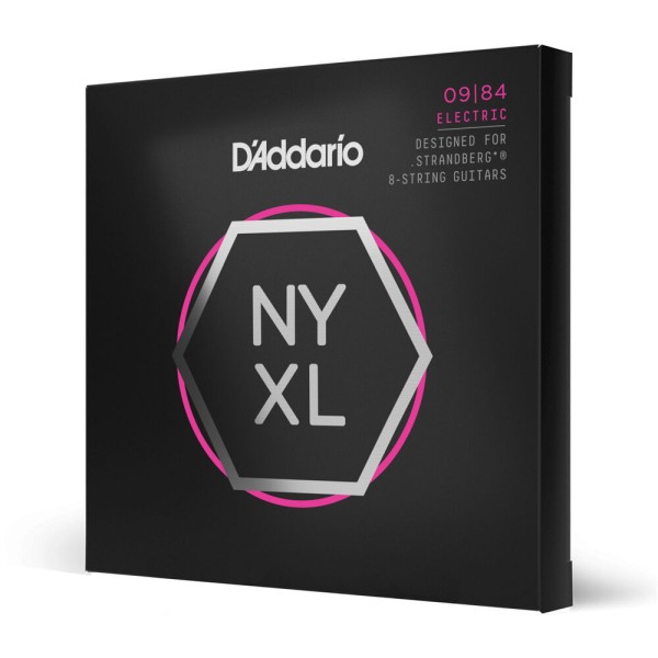 Encordoamento Para Guitarra 8 Cordas 09-84 (2 Bolinhas) DAddario NYXL0984SB