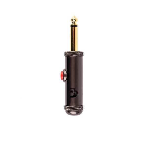 Plugue Para Pedaleira P10 Reto Com Travamento DAddario DIY PW-AGP-2