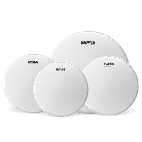 Encontraproduto.com.br - Kit De Peles Fusion Evans EPP-UV1-F