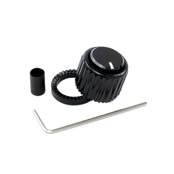 Knob De Plástico Para Instrumentos E Periféricos Grande Preto DAddario LokNob PW-LNL-01B