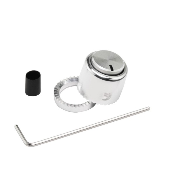 Knob De Alumínio Para Instrumentos E Periféricos Grande Prata DAddario LokNob Pro PW-LNPL-01S