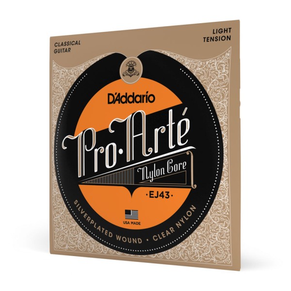 Encontraproduto.com.br - Encordoamento Para Violão Nylon DAddario Pro-Arté Nylon Core EJ43