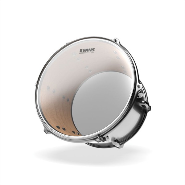 Encontraproduto.com.br - Kit De Peles Fusion Evans G1 Transparente ETP-G1CLR-F