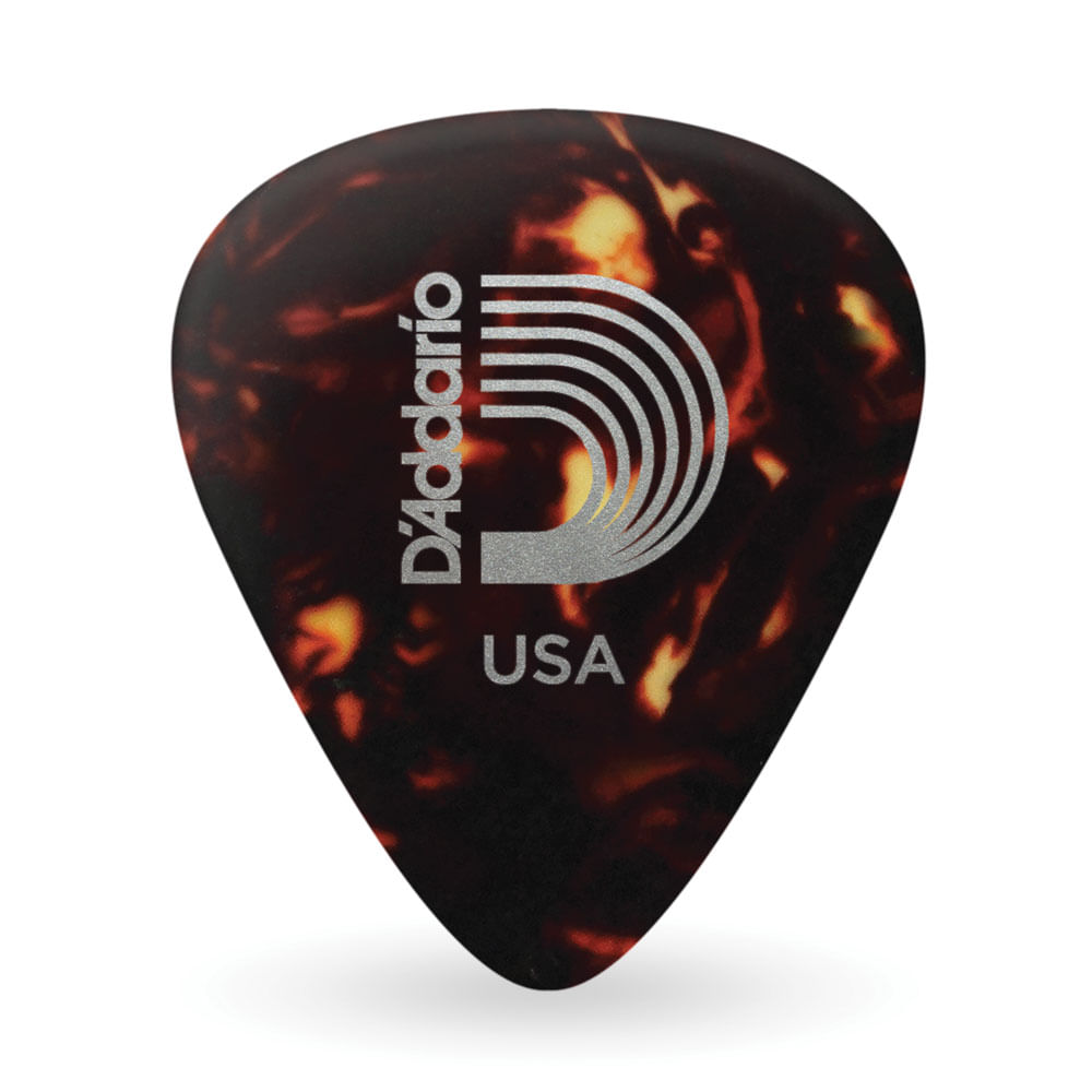 Encontraproduto.com.br - Palheta Para Instrumentos Shell DAddario Celuloide
