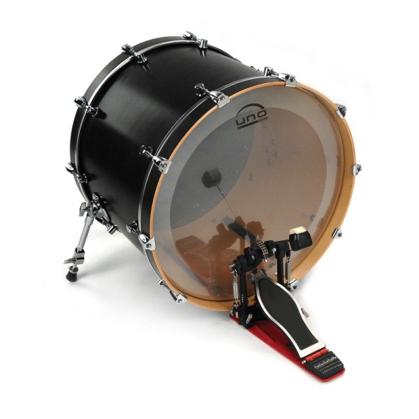 Encontraproduto.com.br - Pele Batedeira Para Bumbo 20 Transparente Uno By Evans EQ4 UBD20EQ4