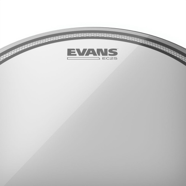Encontraproduto.com.br - Pele Para Tom e Surdo Evans EC2S Transparente