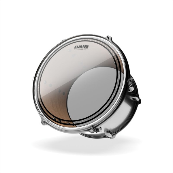 Encontraproduto.com.br - Pele Para Tom e Surdo Evans EC2S Transparente