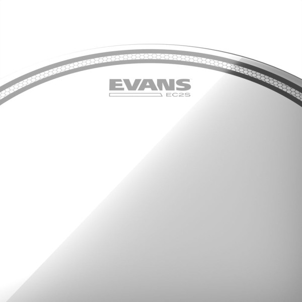 Encontraproduto.com.br - Kit De Peles Fusion Evans EC2S Transparente ETP-EC2SCLR-F