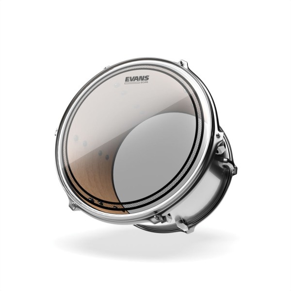 Encontraproduto.com.br - Kit De Peles Fusion Evans EC2S Transparente ETP-EC2SCLR-F