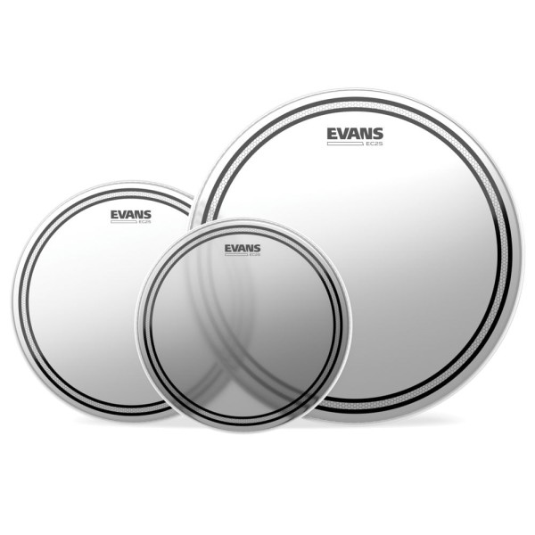 Encontraproduto.com.br - Kit De Peles Standard Evans EC2S Porosa ETP-EC2SCTD-S